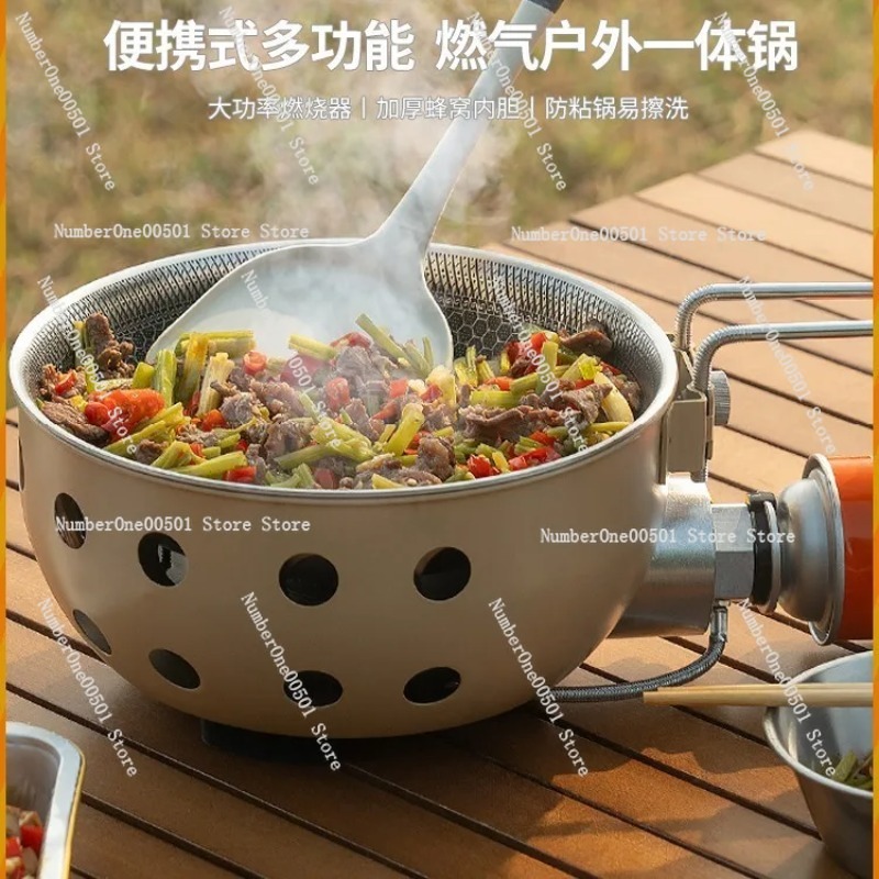 Camping Cooking One Pot - Olla Portátil para Cocinar al Aire