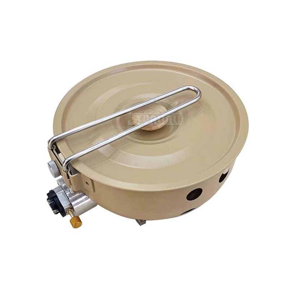 Camping Cooking One Pot - Estufa portátil de cassette para exteriores,