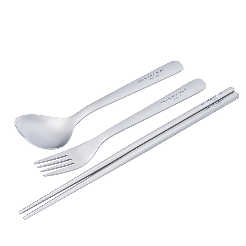 Camping Cooking Knife Set - Boundless Voyage Juego de Cocina Ultraligero