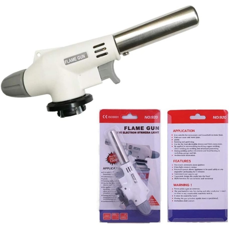Camping Cooking With Gas - Camping hornear barbacoa antorcha de Gas