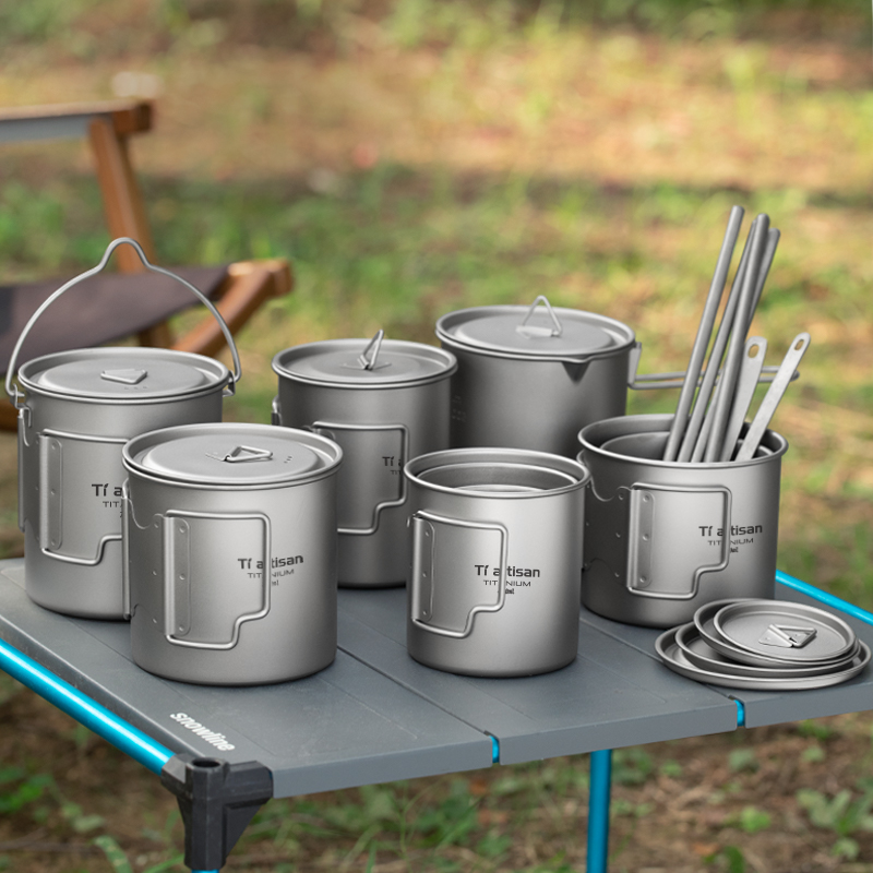 Camping Cooking Cup - Tiartisan-taza de té y café portátil,
