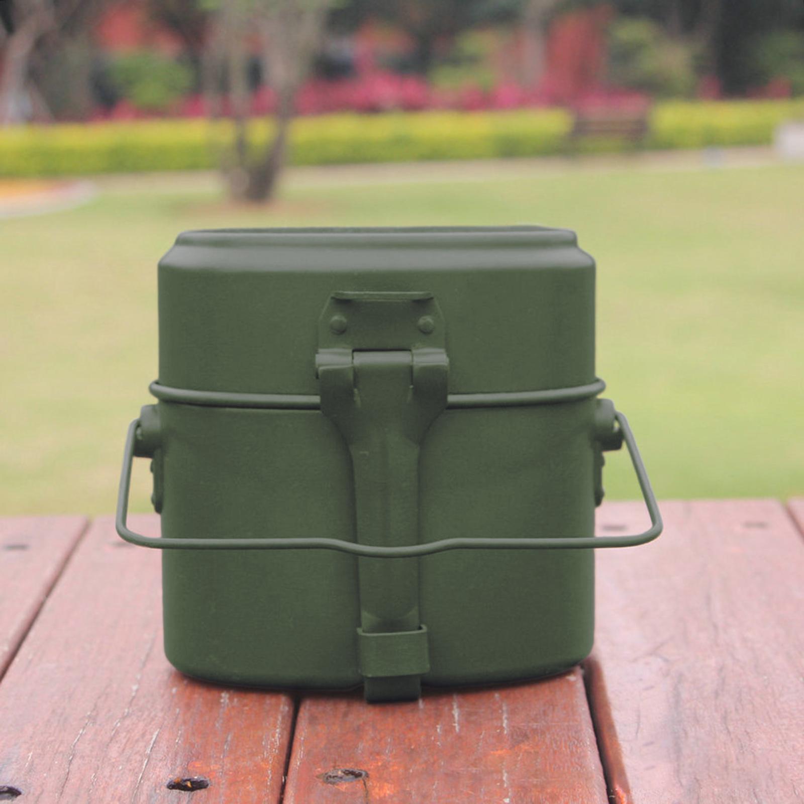 Camping Cooking Box Set - Juego de Ollas para Cocinar al