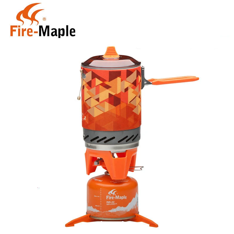 Camping Cooking One Pot - Fire Maple-quemadores de estufa de Gas