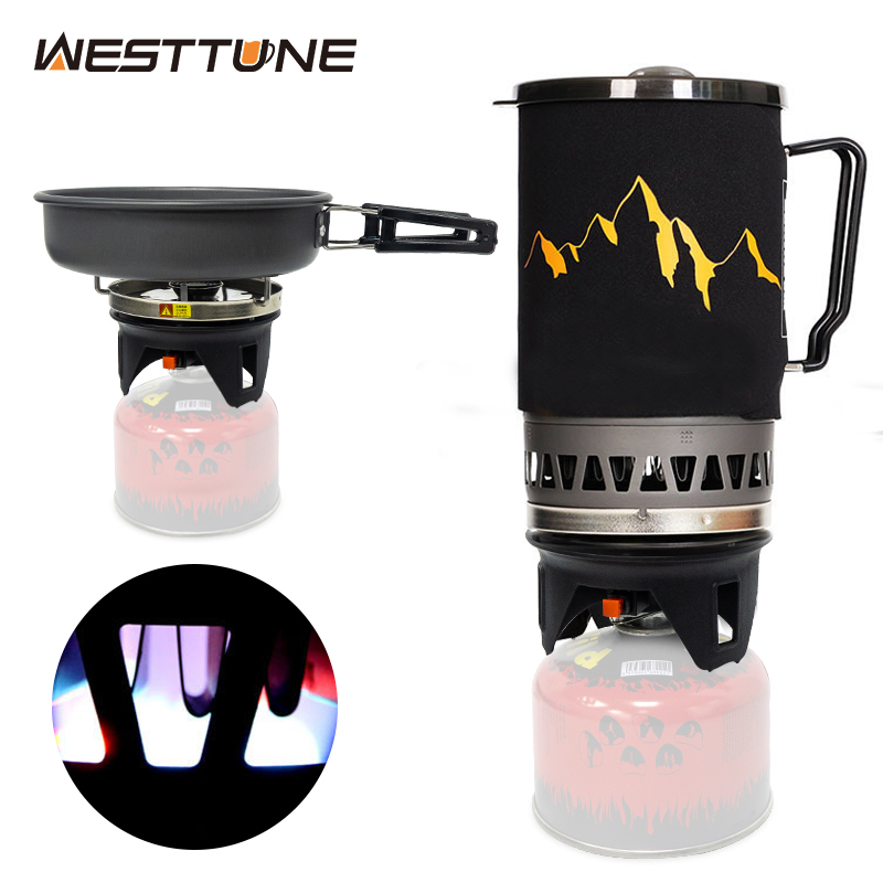 Camping Cooking Windshield - WESTTUNE Sistema de cocina al aire