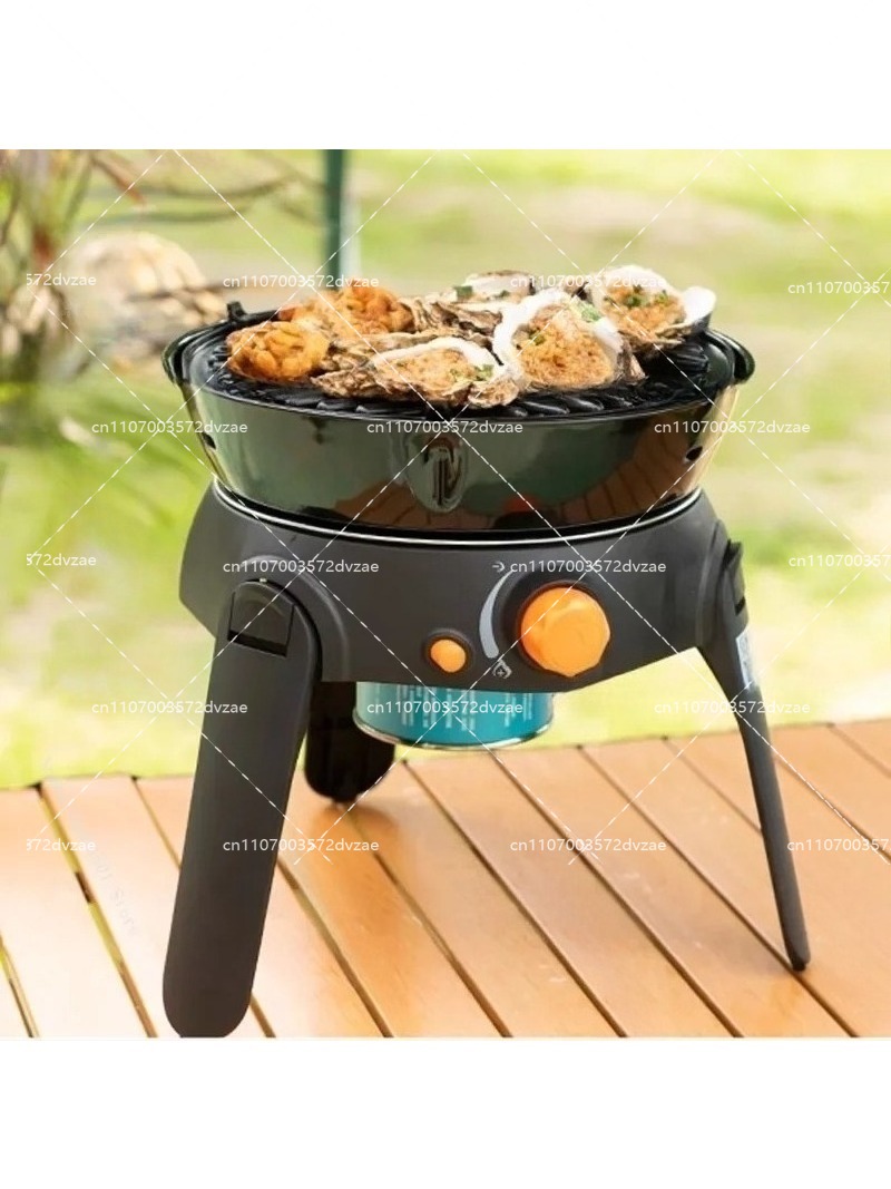 Camping Cooking With Gas - Estufa de gas multifunción para exteriores,