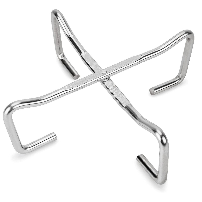 Camping Cooking Cast Iron - Soporte Plegable de 8 Pulgadas para