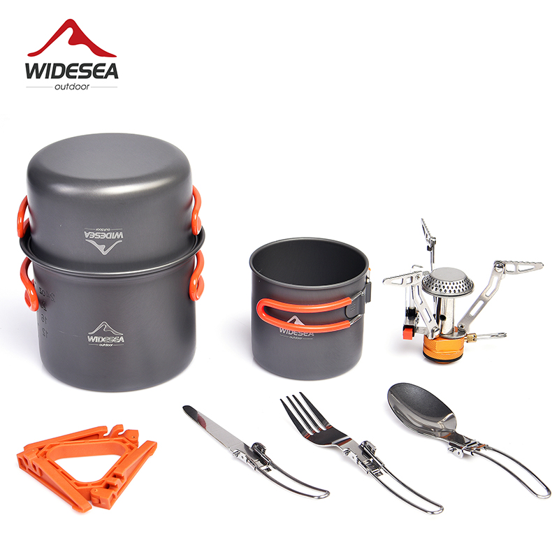 Camping Cooking Knife Set - Widesea-Juego de utensilios de cocina para