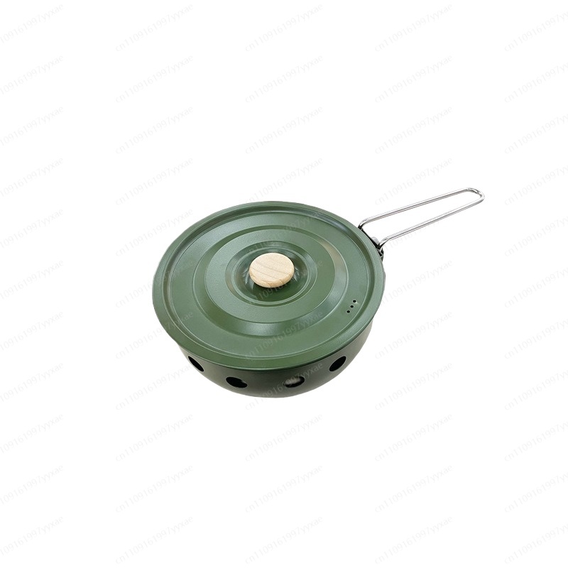Camping Cooking One Pot - Estufa de Gas Portátil para Exteriores,