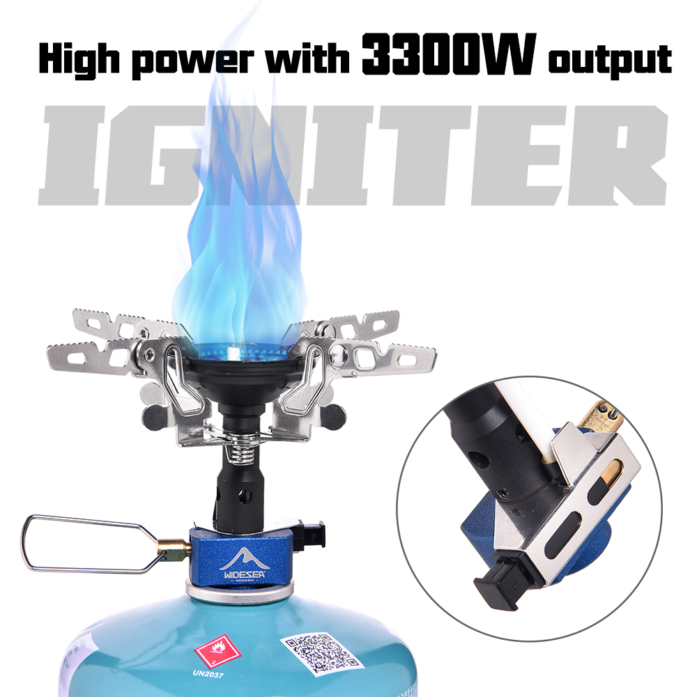 Camping Cooking With Gas - Quemador de Gas para Acampar al