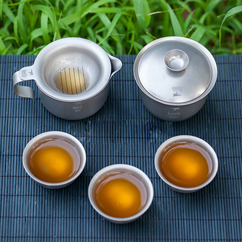 Camping Cooking Kettle - Juego de té de Kung Fu