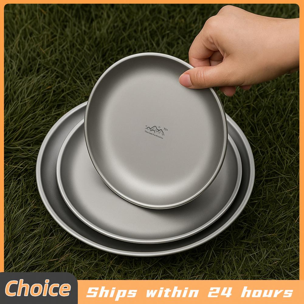 Camping Cooking Cup - Plato Portátil de Acero Inoxidable Purificado