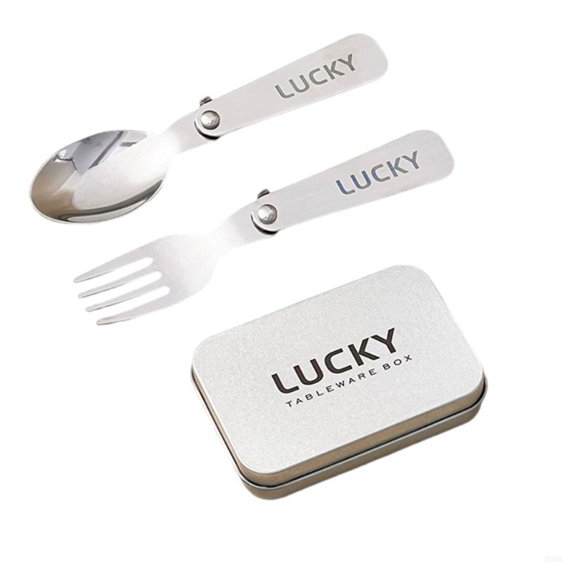 Juego cubiertos plegables para - Camping Cooking Box Set reseña y precio