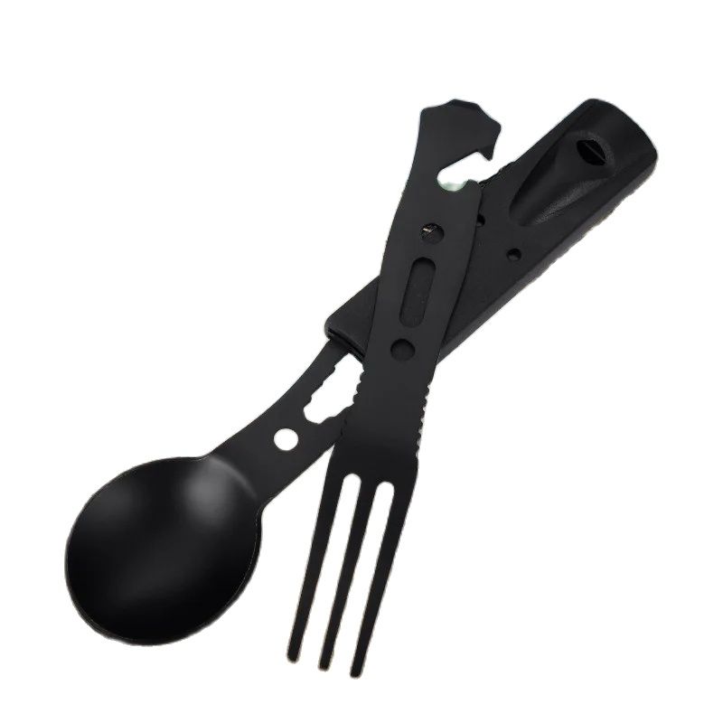 Juego de Cubiertos de Acero In - Camping Cooking Knife Set reseña y precio