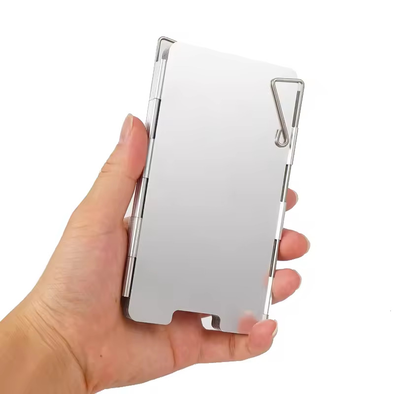 Estufa al aire libre protector - Camping Cooking Windshield reseña y precio