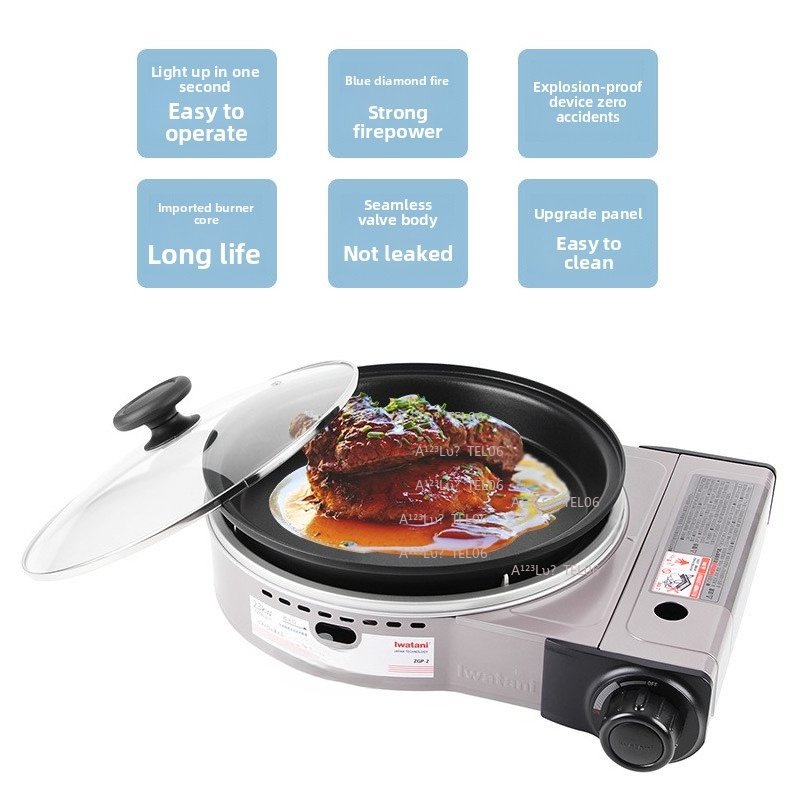 Estufa de Gas Portátil a Prueb - Camping Cooking With Gas reseña y precio