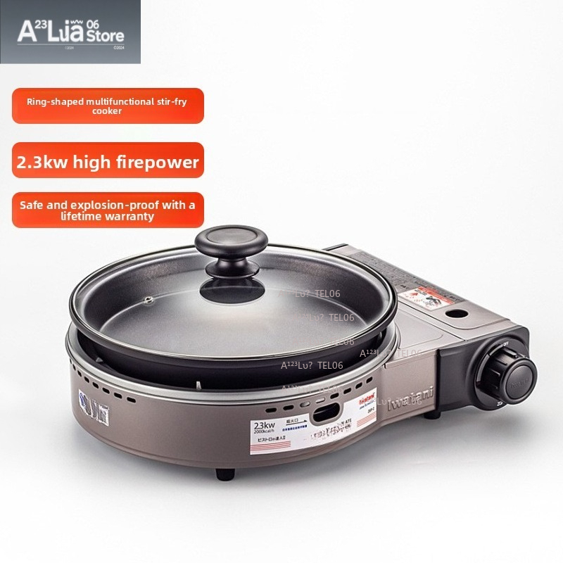 Estufa de Gas Portátil a Prueb - Camping Cooking With Gas reseña y precio