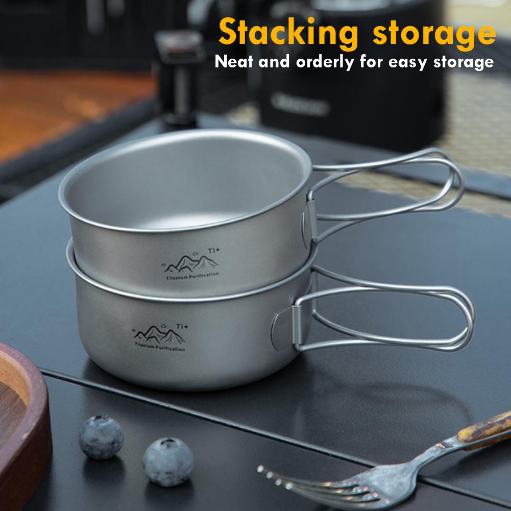 Olla de Cocina de Titanio para - Camping Cooking One Pot reseña y precio