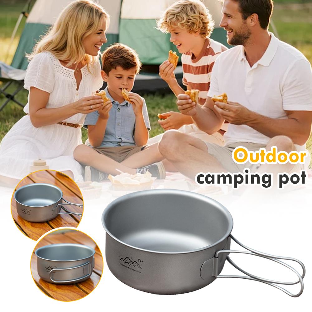 Olla de Cocina de Titanio para - Camping Cooking One Pot reseña y precio