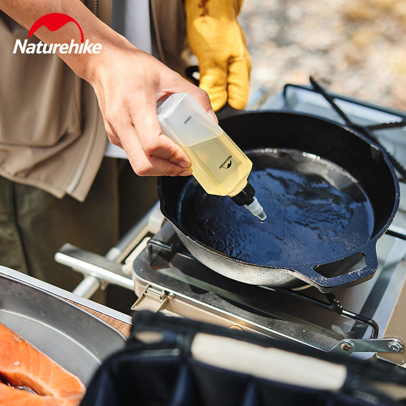 Naturehike-botella de condimen - Camping Cooking Kitchen Set reseña y precio