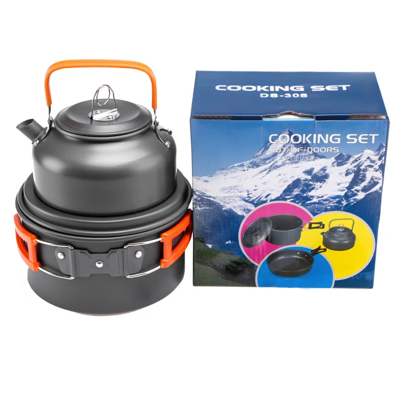 Olla para exteriores, hervidor - Camping Cooking Pots And Pans reseña y precio