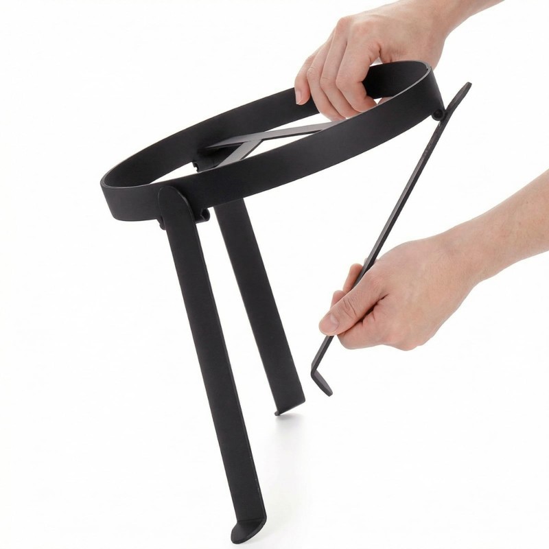 Trípode FSTE para olla holande - Camping Cooking Cast Iron reseña y precio
