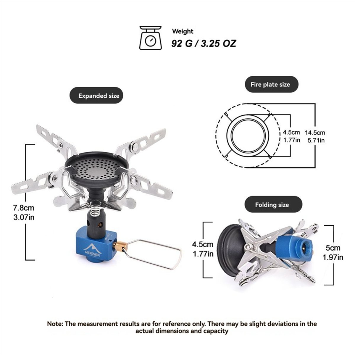 ABJV Quemador de gas para acam - Camping Cooking With Gas reseña y precio