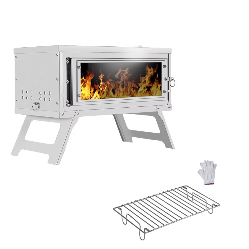 Estufa de barbacoa de acero in - Camping Cooking Must Haves reseña y precio