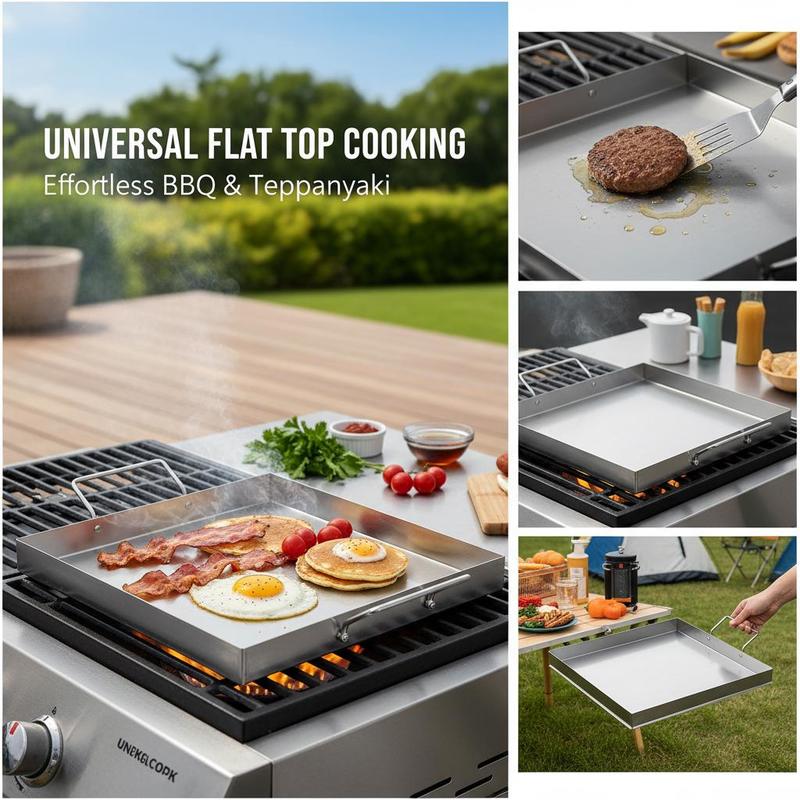 Plancha universal de superfici - Camping Cooking With Gas reseña y precio