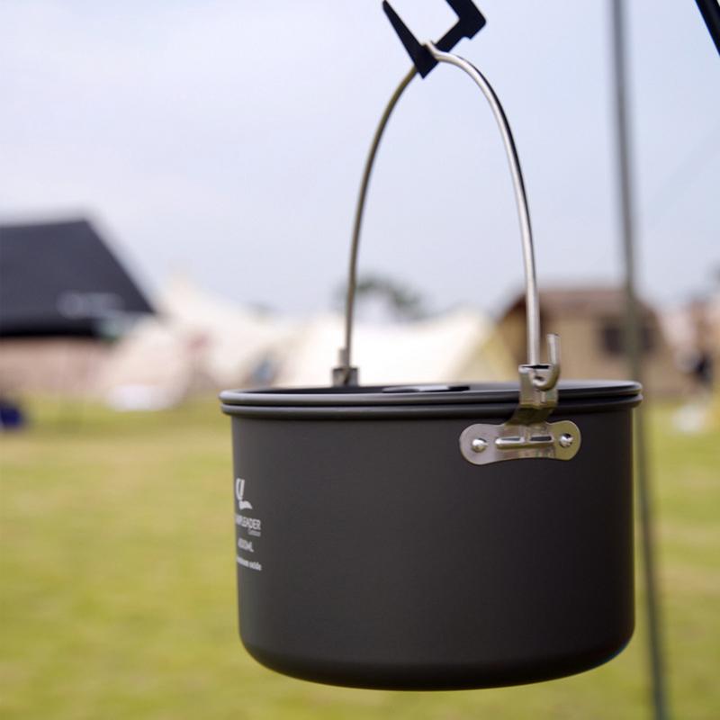 Olla colgante para acampar de  - Camping Cooking One Pot reseña y precio