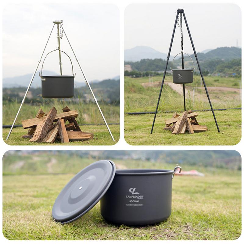 Olla colgante para acampar de  - Camping Cooking One Pot reseña y precio