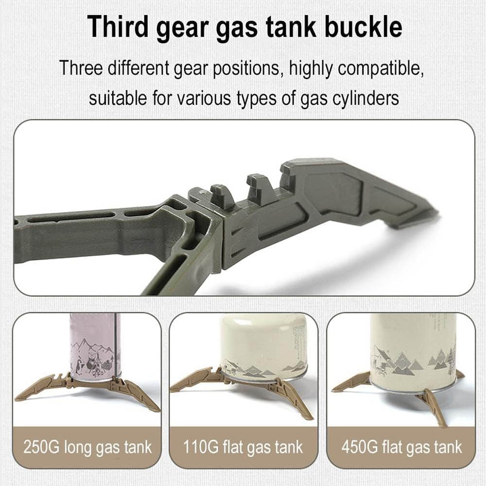 Soporte de tanque de Gas, esta - Camping Cooking Windshield reseña y precio