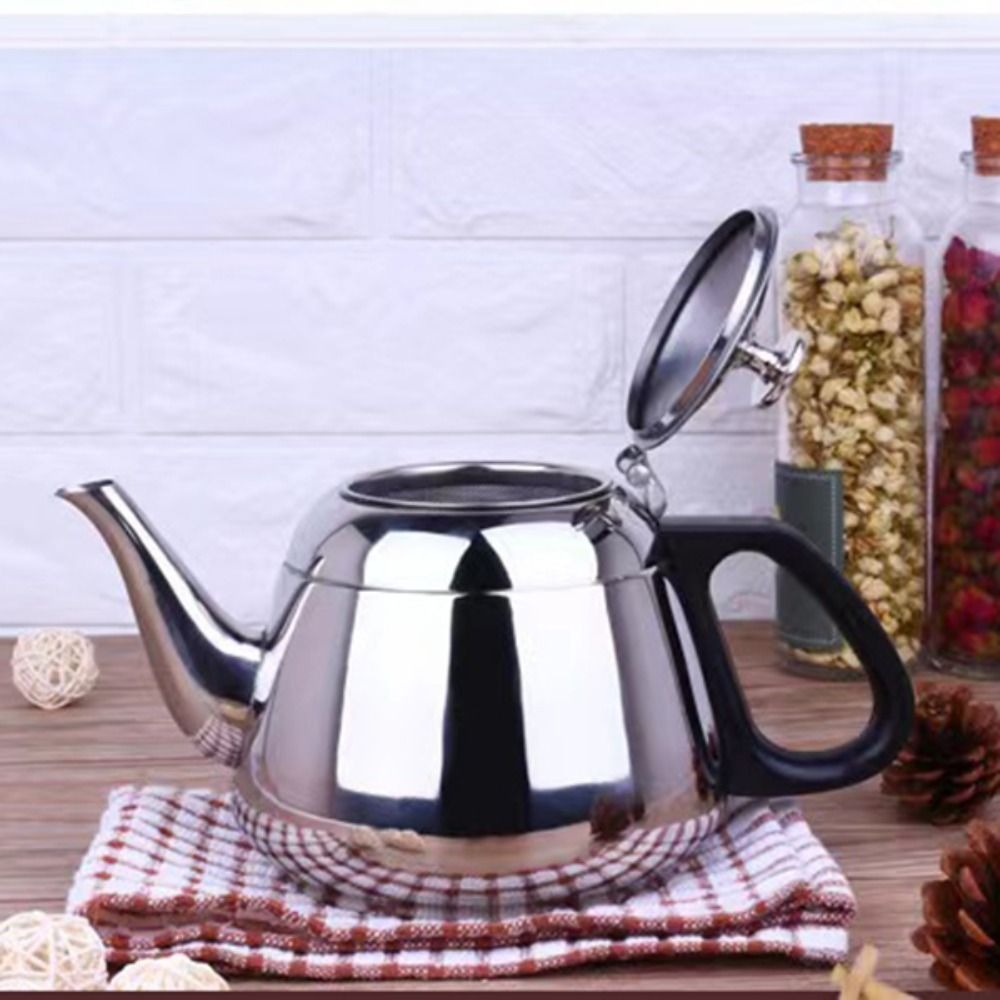 Tetera de acero inoxidable con - Camping Cooking Kettle reseña y precio