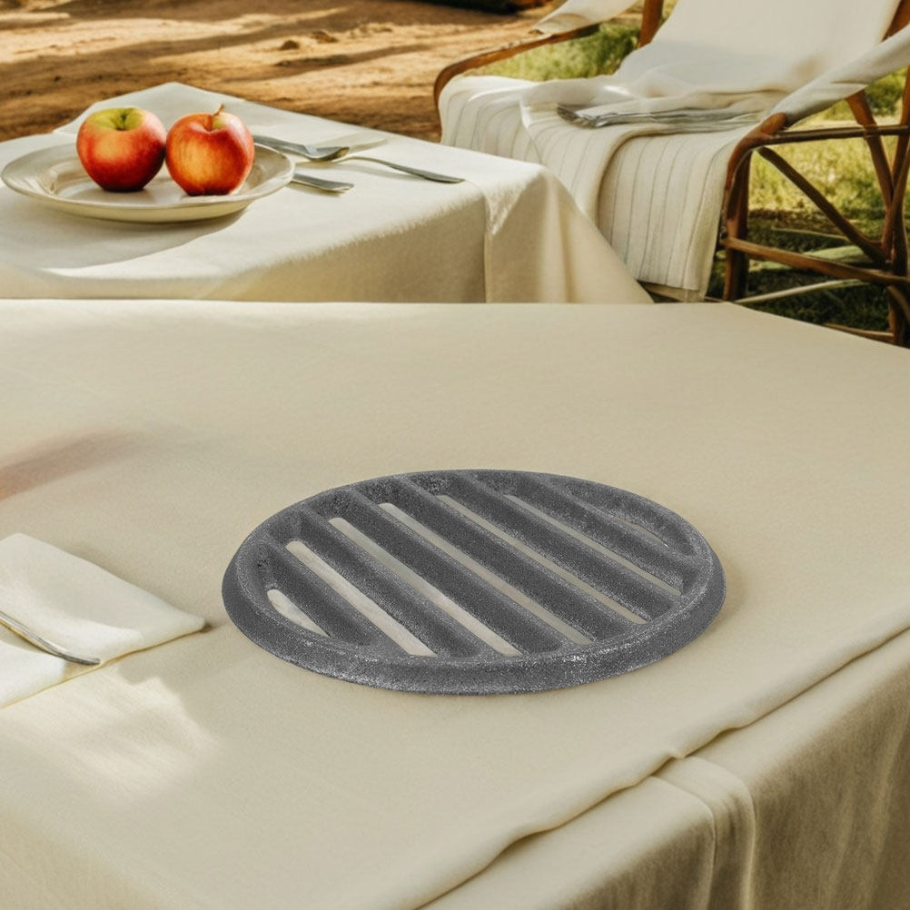 Rejilla de hierro para barbaco - Camping Cooking Cast Iron reseña y precio