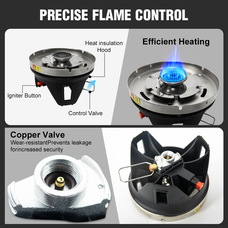 WESTTUNE Sistema de cocina al  - Camping Cooking Windshield reseña y precio
