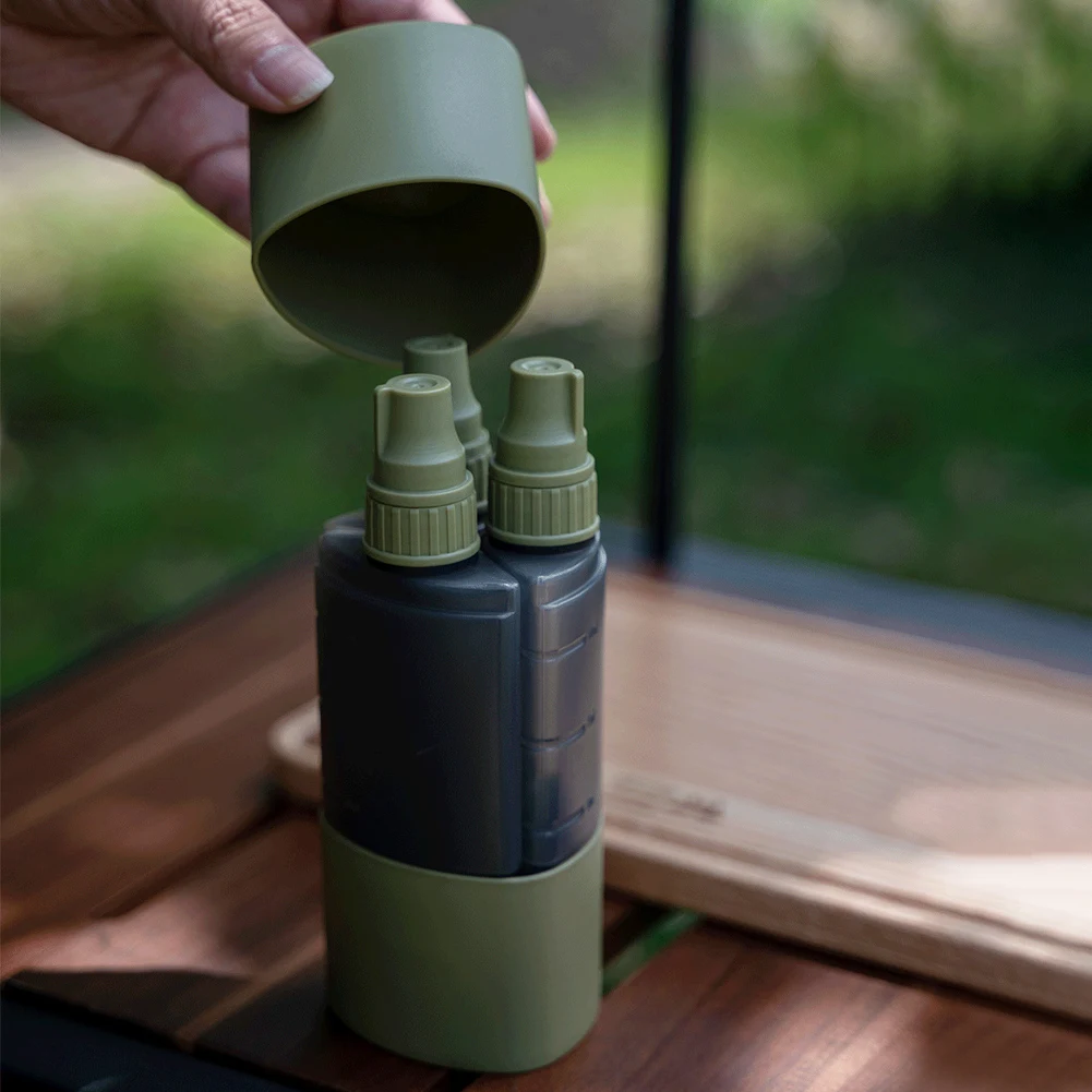 Dispensador de condimentos 3 e - Camping Cooking Pots And Pans reseña y precio