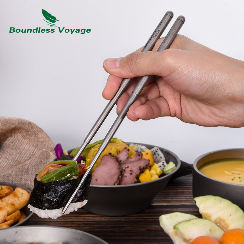 Cubiertos de titanio para acam - Camping Cooking Knife Set reseña y precio