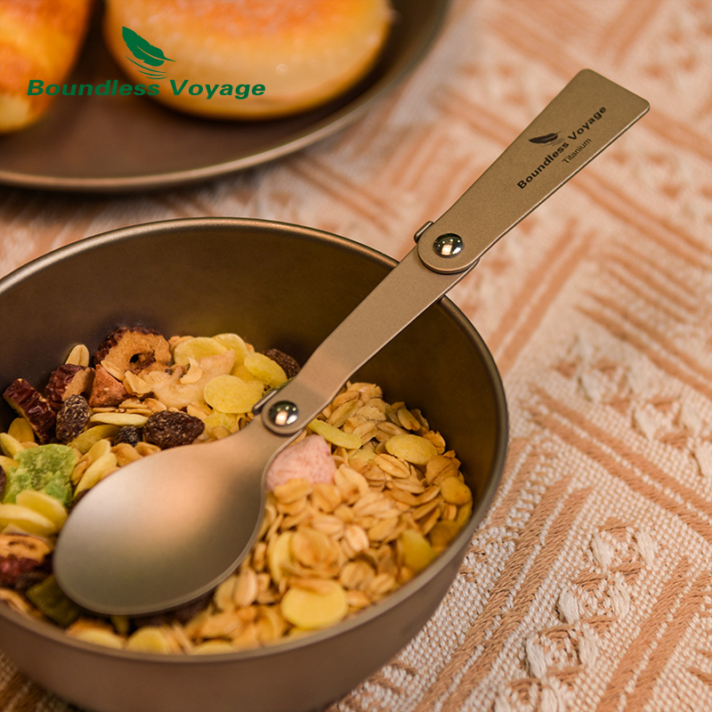 Cubiertos de titanio para acam - Camping Cooking Knife Set reseña y precio