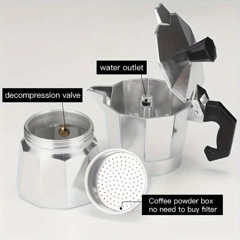 Cafetera Moka Clásica de Alumi - Camping Cooking Utensils reseña y precio