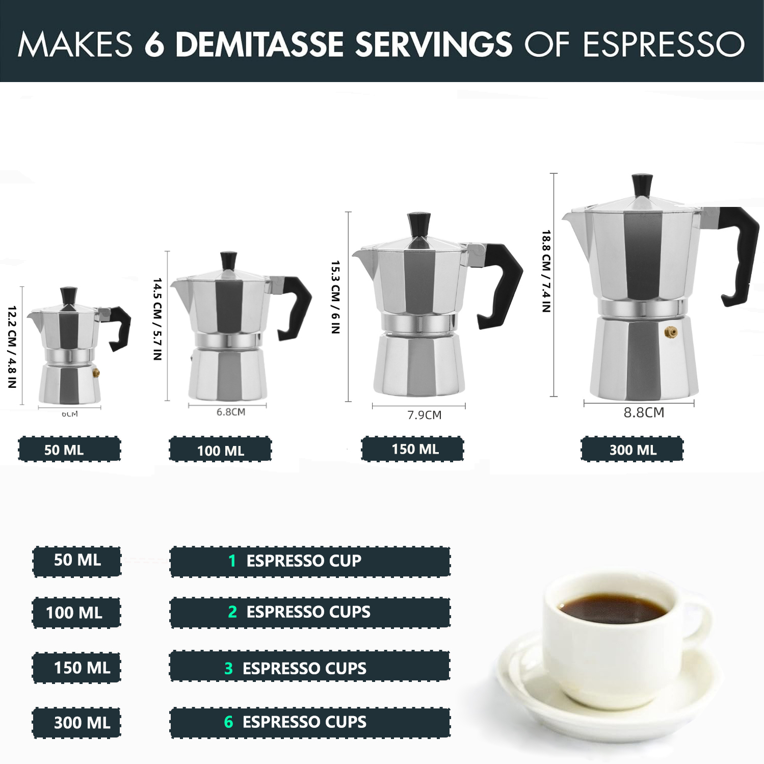 Cafetera Moka Clásica de Alumi - Camping Cooking Utensils reseña y precio