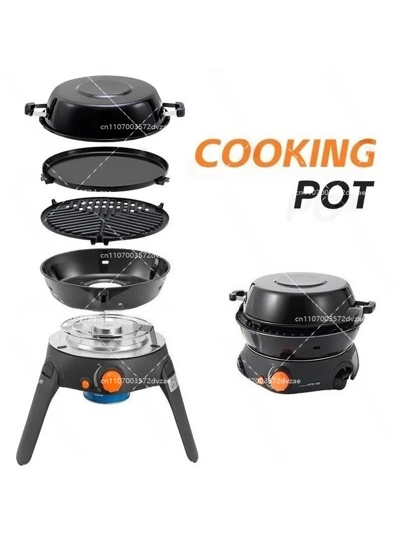 Estufa de gas multifunción par - Camping Cooking With Gas reseña y precio