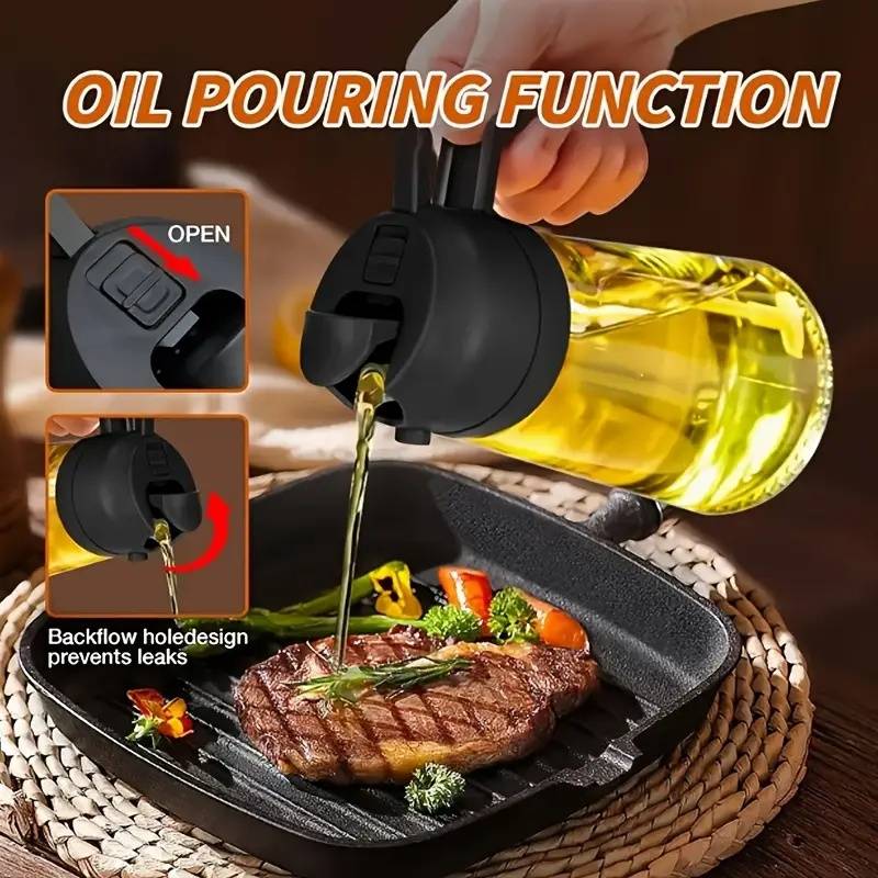 Botella pulverizadora de aceit - Camping Cooking Oil Container reseña y precio