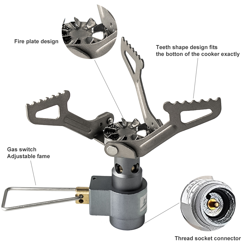 BRS-estufa de Gas para exterio - Camping Cooking Windshield reseña y precio