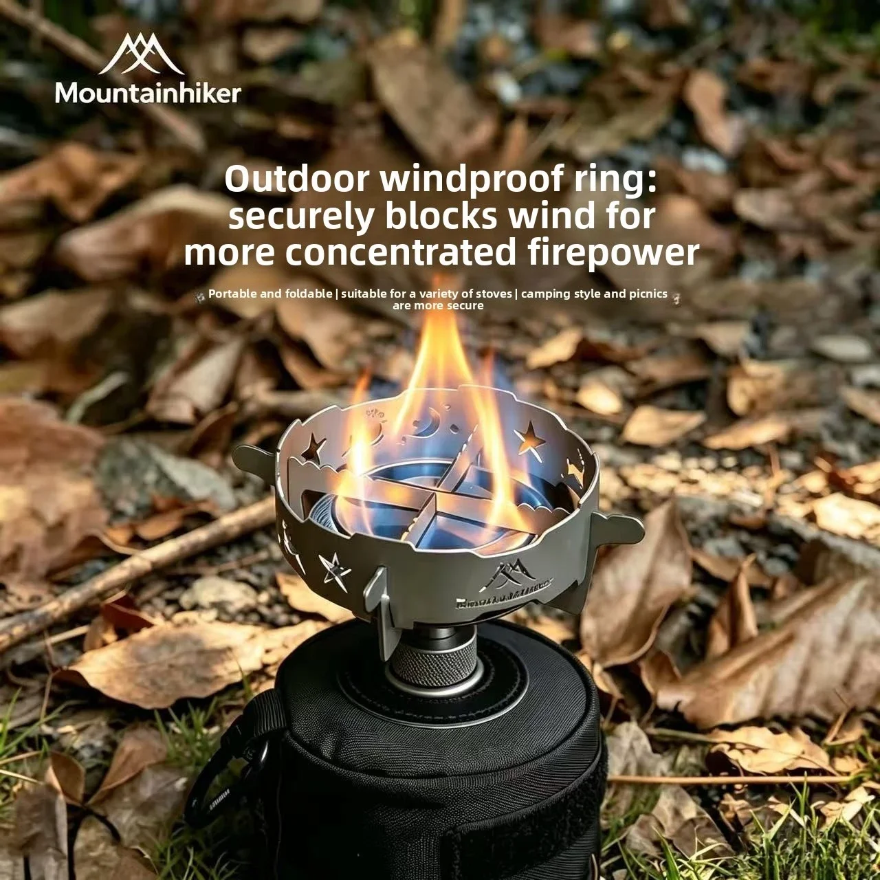 Estufa de Camping con Anillo A - Camping Cooking Windshield reseña y precio