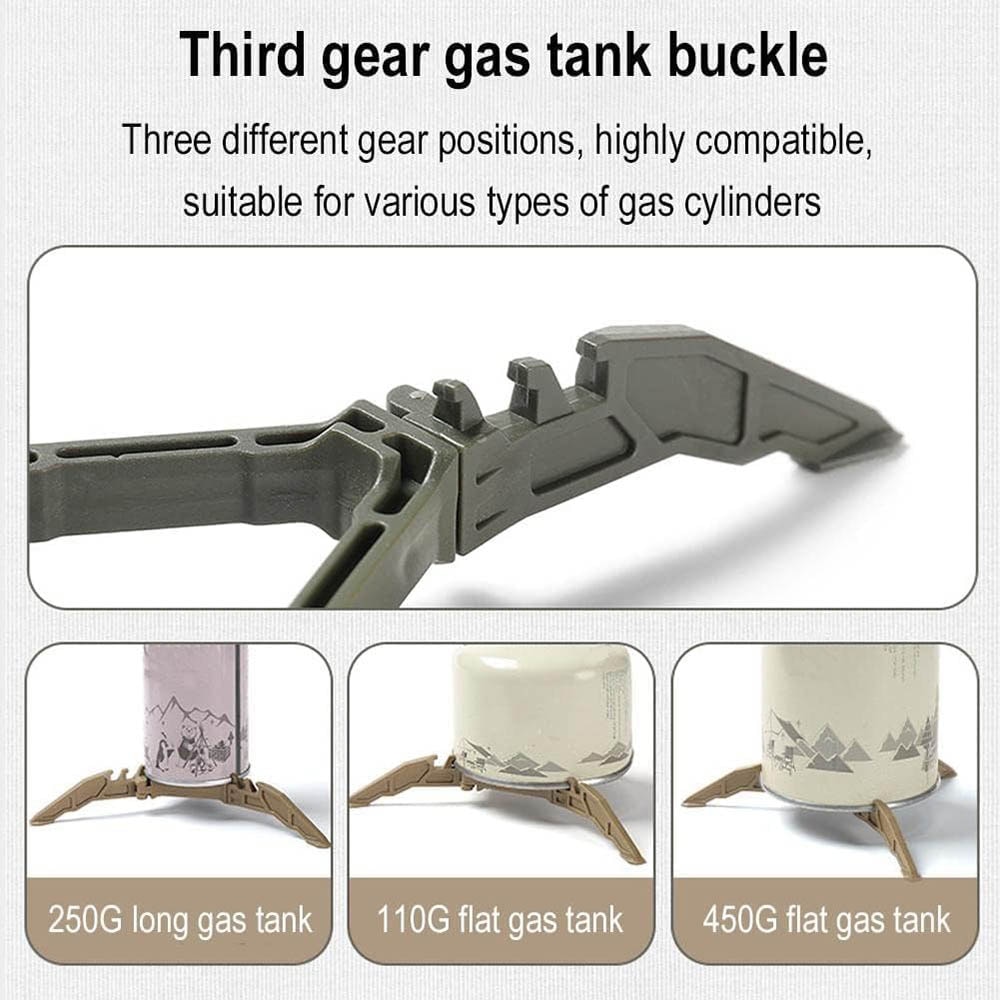 Soporte para tanque de gasolin - Camping Cooking Windshield reseña y precio