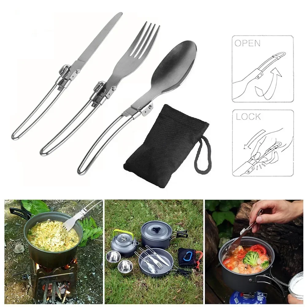 Juego de cocina para Picnic y  - Camping Cooking Knife Set reseña y precio