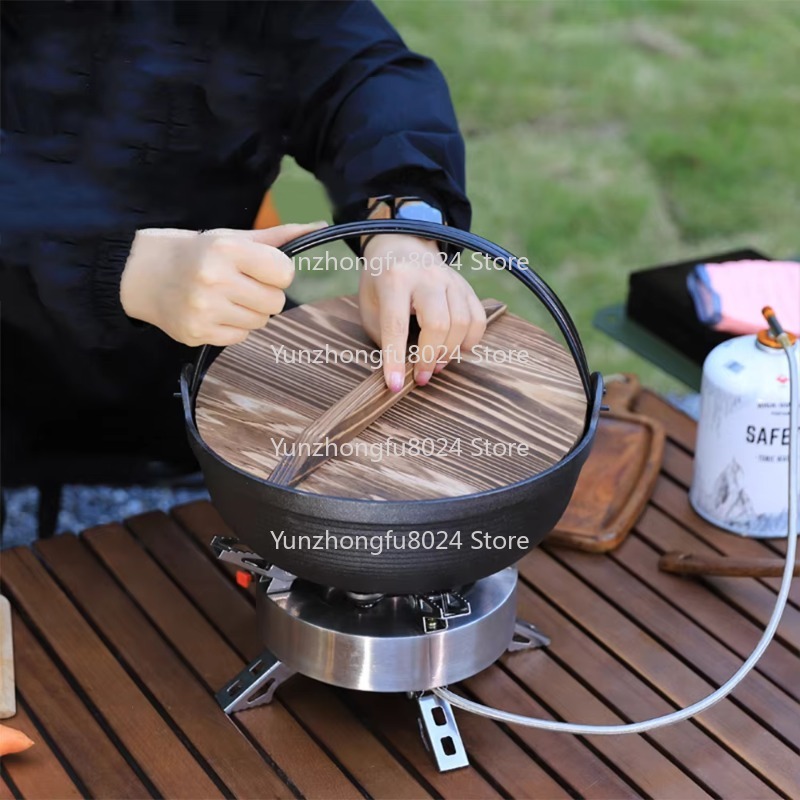 Olla para acampar al aire libr - Camping Cooking Cast Iron reseña y precio