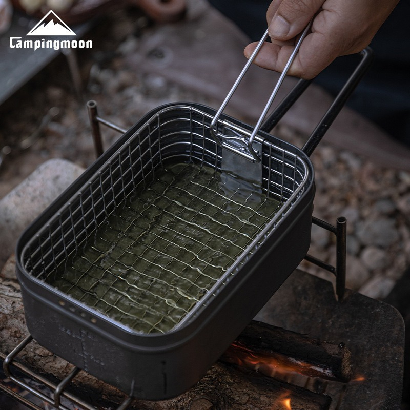 CAMPINGMOON S-1218 Rejilla Ple - Camping Cooking Tin reseña y precio