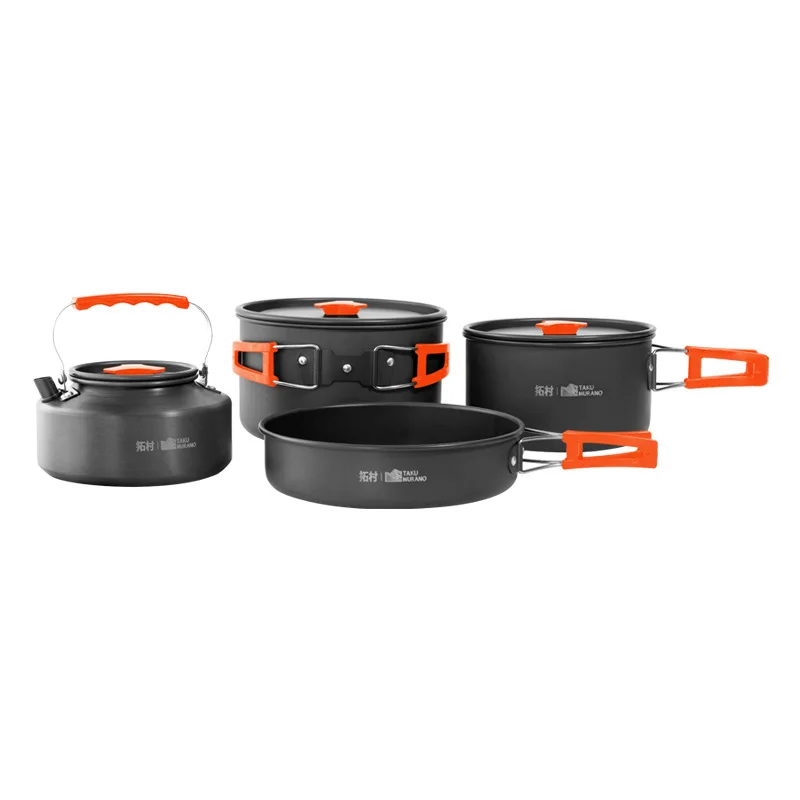 Juego de utensilios de cocina  - Camping Cooking Pots And Pans reseña y precio