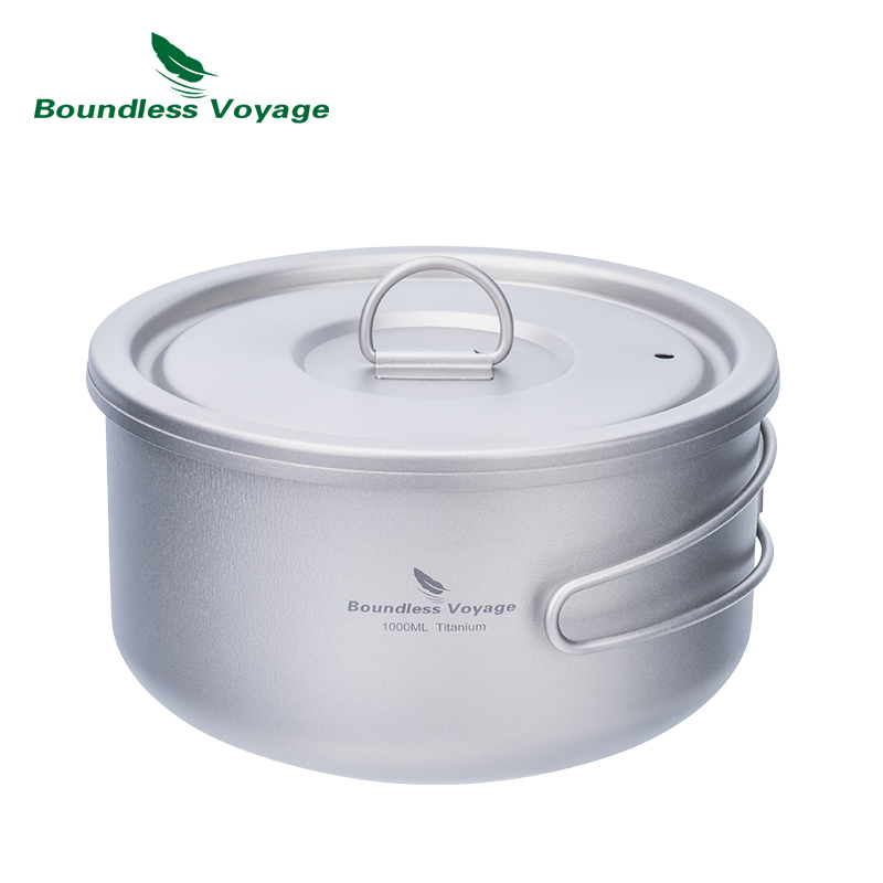 Olla de Camping de titanio Bou - Camping Cooking Tin reseña y precio