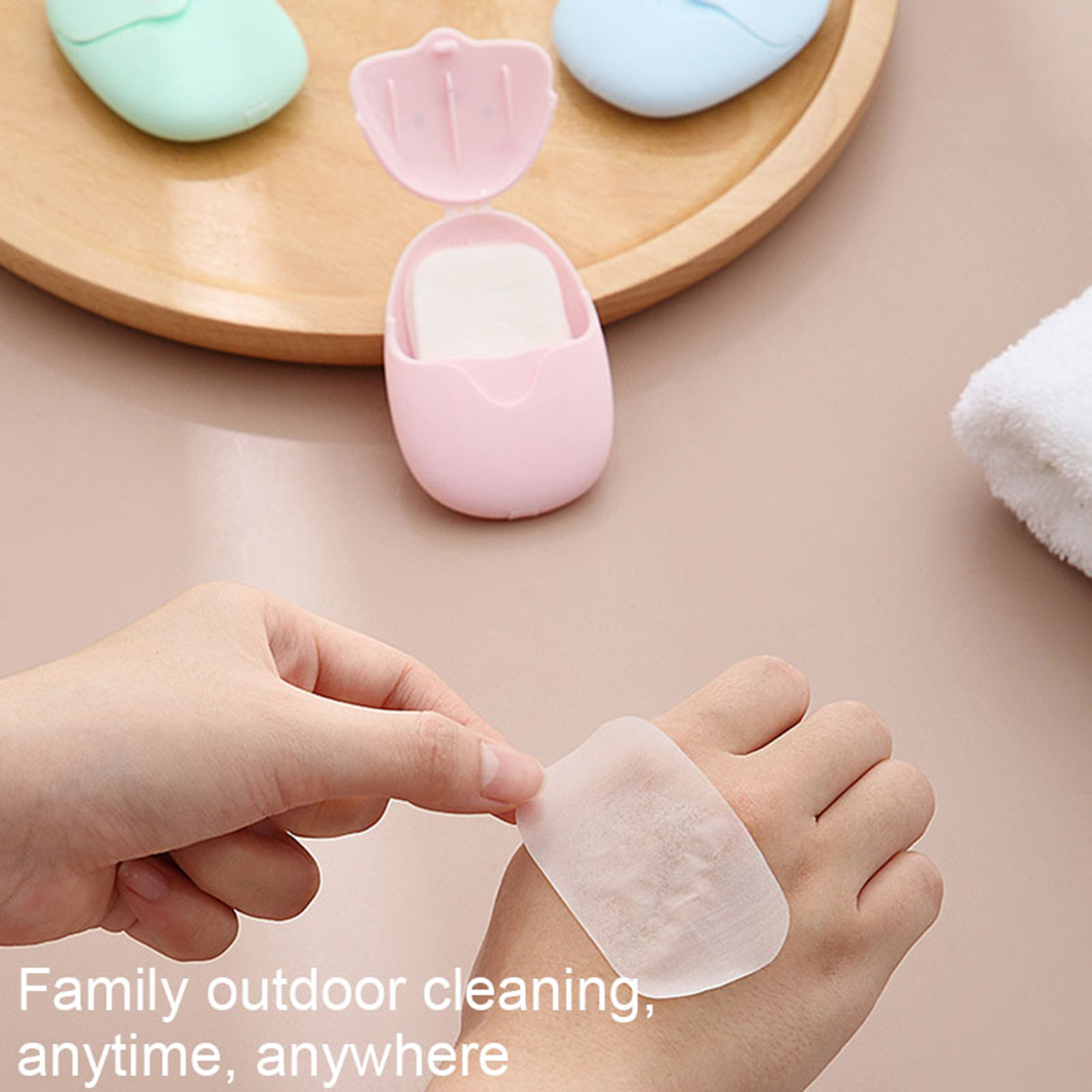 Tabletas de jabón portátiles p - Biodegradable Soap Camp reseña y precio